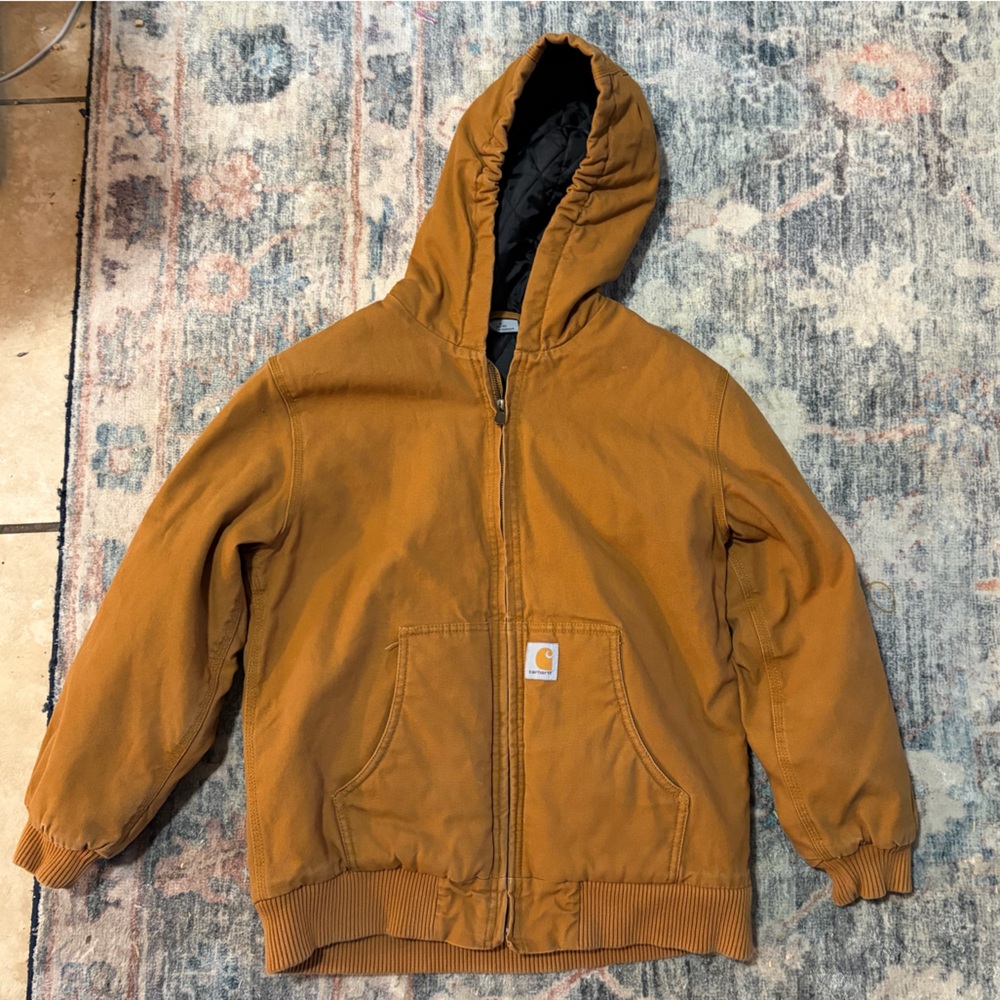 Carhartt Brown Hooded Jacket